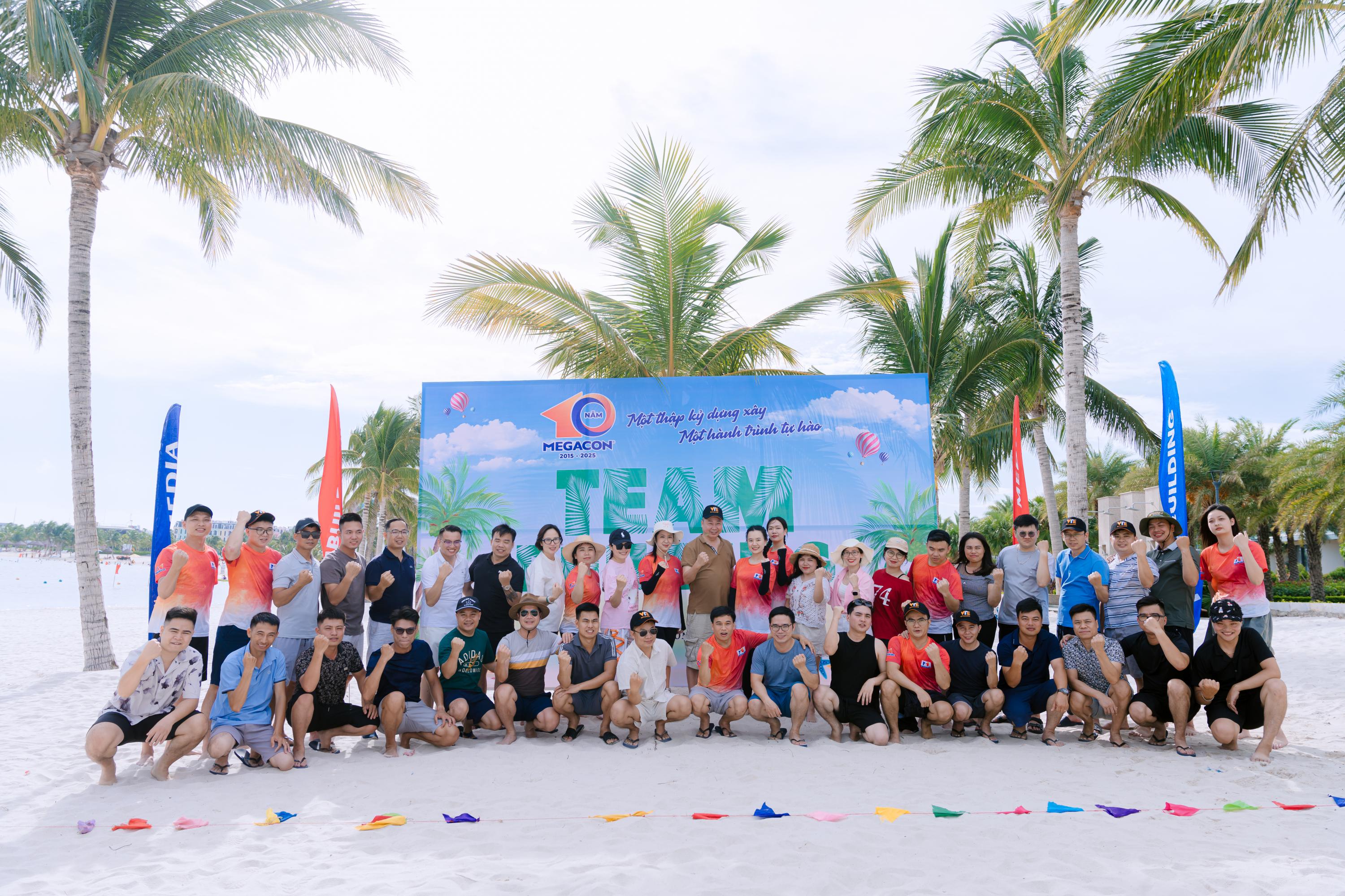 TEAMBUIDLING 10 NĂM MEGACON – GẮN KẾT HÔM NAY, VỮNG BƯỚC MAI SAU 