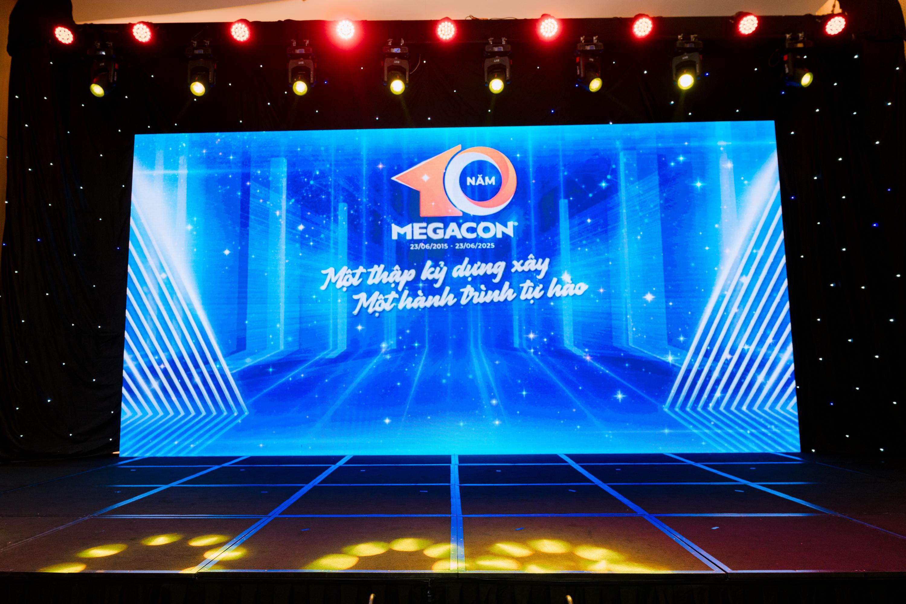 GALA KỶ NIỆM 10 NĂM MEGACON – DẤU ẤN MỘT THẬP KỶ DỰNG XÂY 